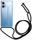 Xiaomi Redmi Note 12 5G / Poco X5 Hoesje met Koord Transparant afbeelding 1