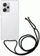 Xiaomi Redmi Note 12 Pro Plus Hoesje met Koord TPU Transparant afbeelding 1
