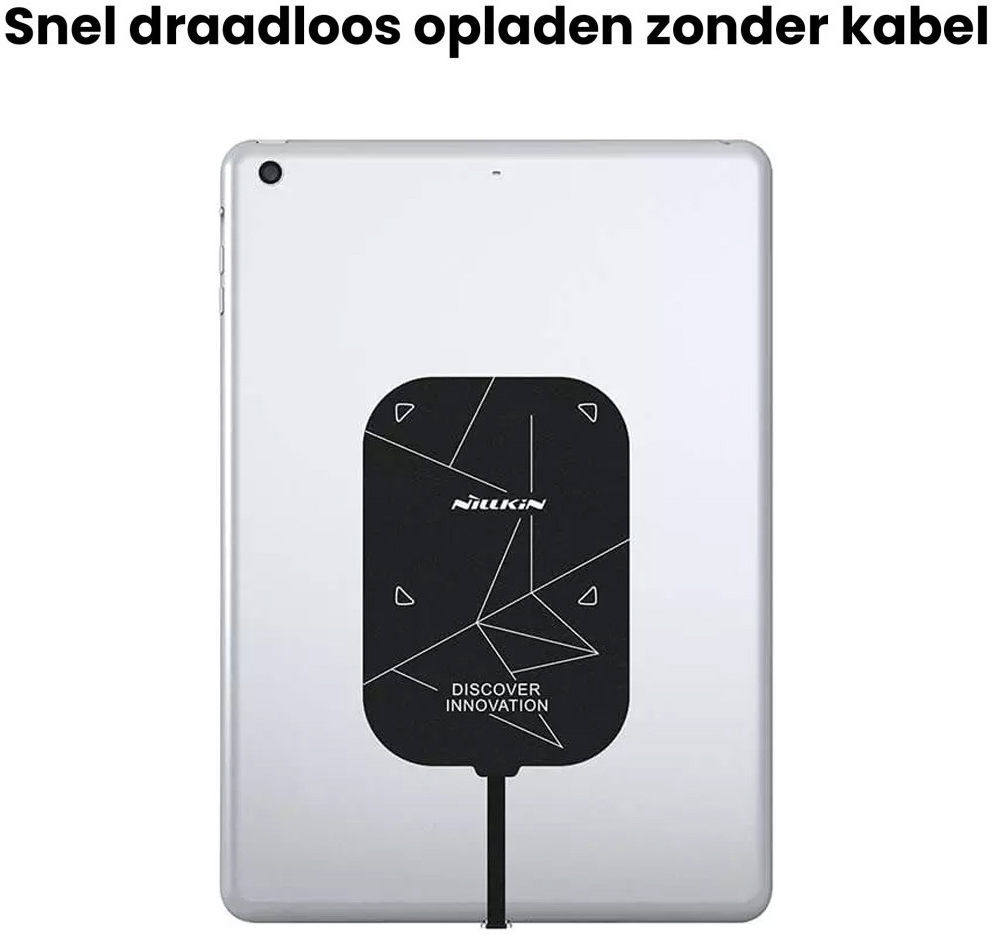 Nillkin Lightning Wireless Charging Receiver 17CM Zwart afbeelding 4