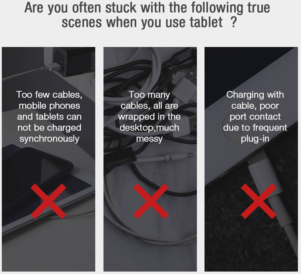 Nillkin Lightning Wireless Charging Receiver 17CM Zwart afbeelding 6