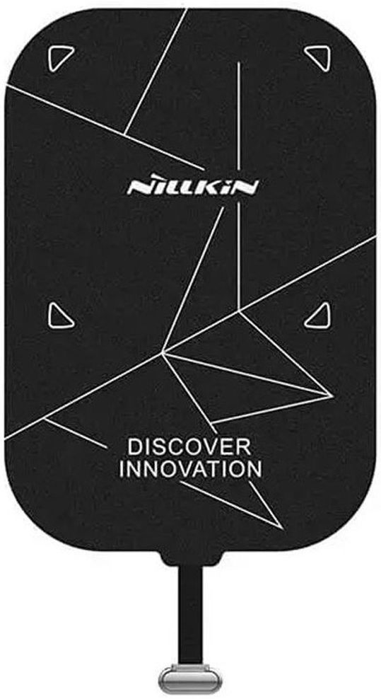 Nillkin Lightning Wireless Charging Receiver 14.5CM Zwart afbeelding 1