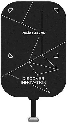 Nillkin Lightning Wireless Charging Receiver 14.5CM Zwart afbeelding 1