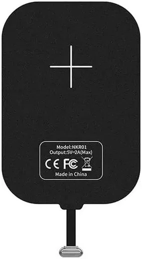 Nillkin Lightning Wireless Charging Receiver 14.5CM Zwart afbeelding 2