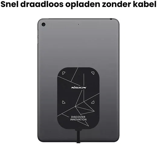 Nillkin Lightning Wireless Charging Receiver 14.5CM Zwart afbeelding 4