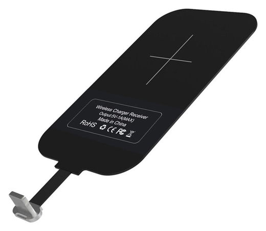 Nillkin Lightning Wireless Charging Receiver voor iPhone Zwart afbeelding 2