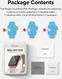Ringke - Apple Watch 8/7 (41MM) / 4/5/6/SE (40MM) Screen Protector (3-Pack) afbeelding 11