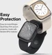 Ringke - Apple Watch 8/7 (41MM) / 4/5/6/SE (40MM) Screen Protector (3-Pack) afbeelding 3