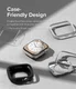 Ringke - Apple Watch 8/7 (41MM) / 4/5/6/SE (40MM) Screen Protector (3-Pack) afbeelding 8