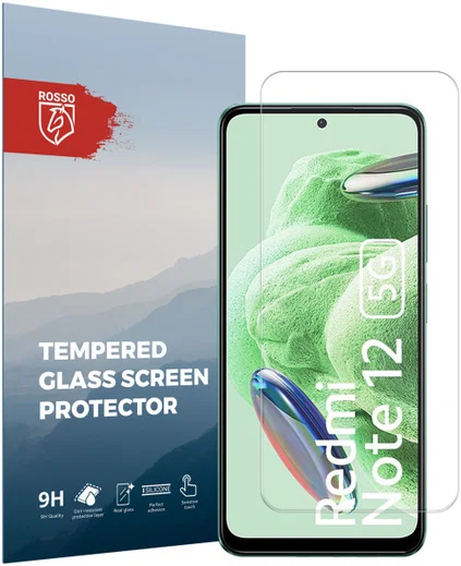 Rosso Xiaomi Redmi Note 12 5G/Poco X5 9H Tempered Glass Protector afbeelding 1