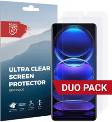 Rosso Xiaomi Redmi Note 12 Pro Plus Ultra Clear Screenprotector 2-Pack afbeelding
