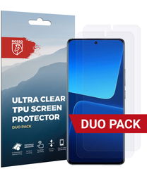 Rosso Xiaomi 13 Pro Ultra Clear Screen Protector Duo Pack afbeelding