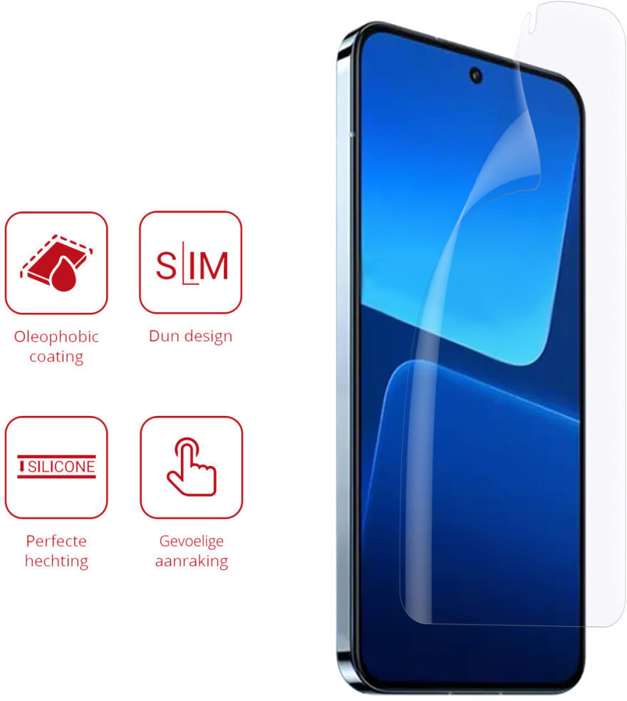 Rosso Xiaomi 13 Pro Ultra Clear Screen Protector Duo Pack afbeelding 2