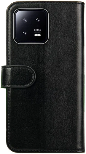 Rosso Element Xiaomi 13 Pro Hoesje Book Cover Wallet Zwart afbeelding 2