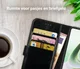 Rosso Element OnePlus Nord CE 3 Hoesje Book Cover Wallet Zwart afbeelding 4