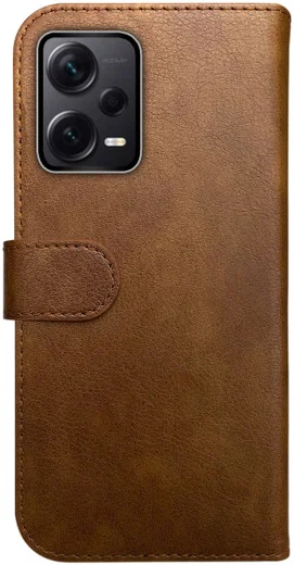 Rosso Element Xiaomi Redmi Note 12 Pro 5G Hoesje Wallet Bruin afbeelding 2
