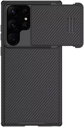 Nillkin CamShield S Samsung Galaxy S23 Ultra Hoesje met Slider Zwart afbeelding