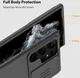 Nillkin Samsung Galaxy S23 Ultra Hoesje Siliconen Camera Slider Zwart afbeelding 10