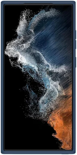 Nillkin Samsung Galaxy S23 Ultra Hoesje Siliconen Camera Slider Blauw afbeelding 10