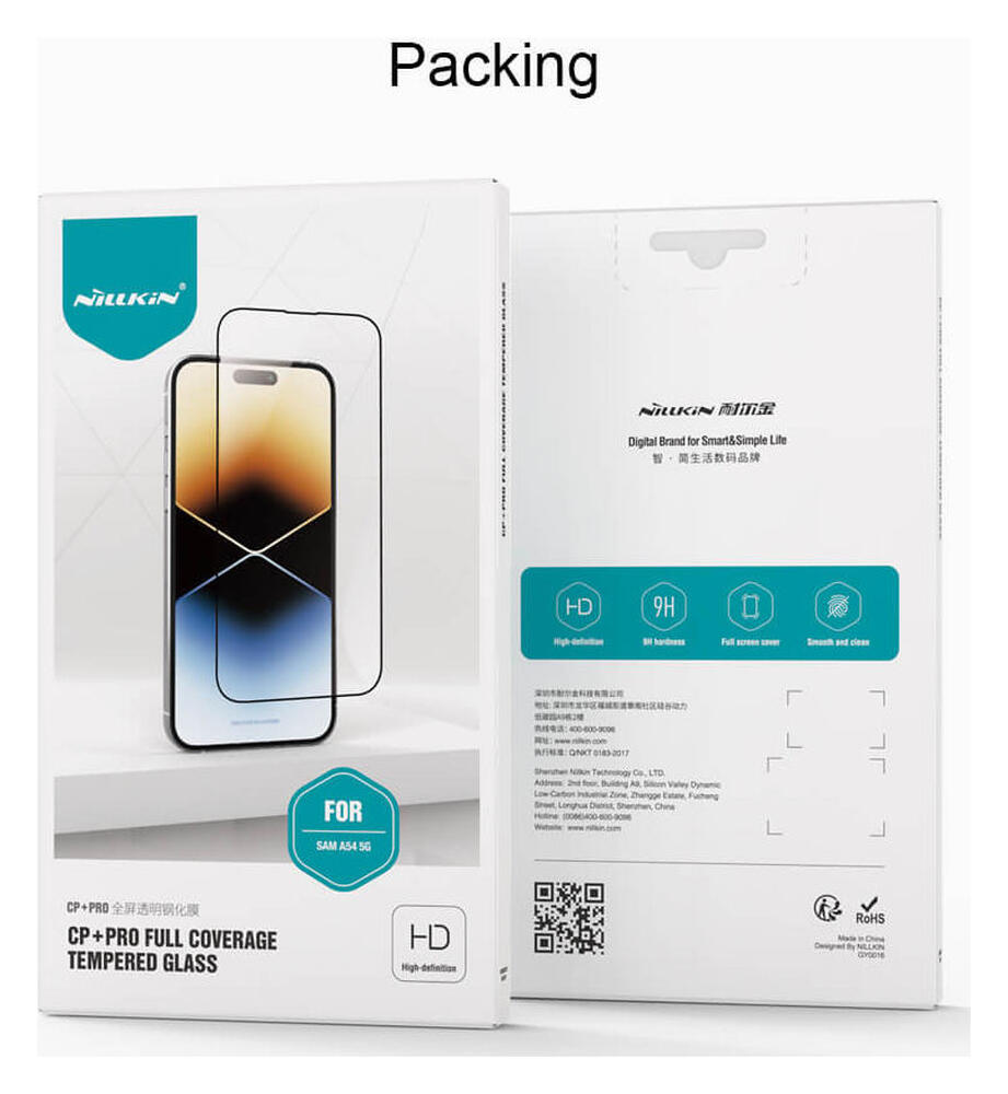 Nillkin Samsung Galaxy A54 Screen Protector Anti-Explosie Glas afbeelding 12