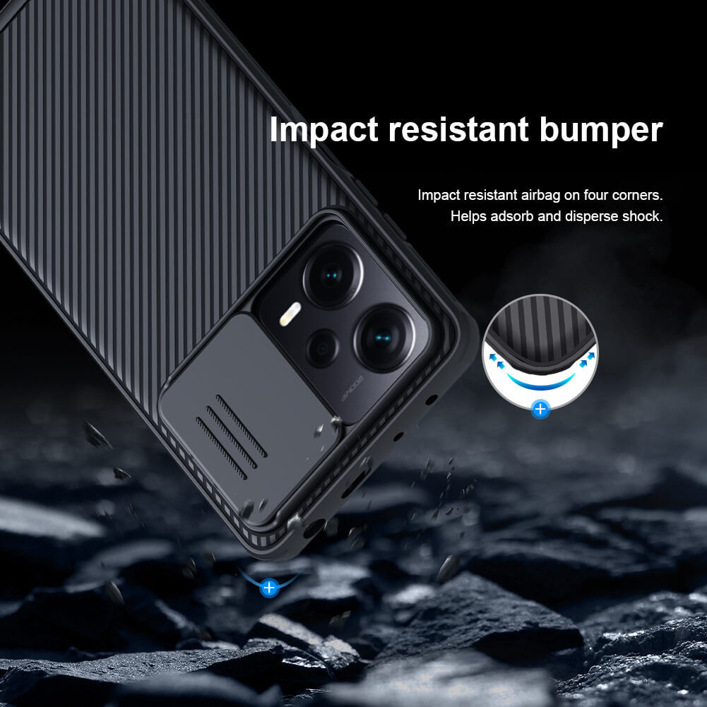 Nillkin CamShield Xiaomi Redmi Note 12 Pro Plus Hoesje Zwart afbeelding 12