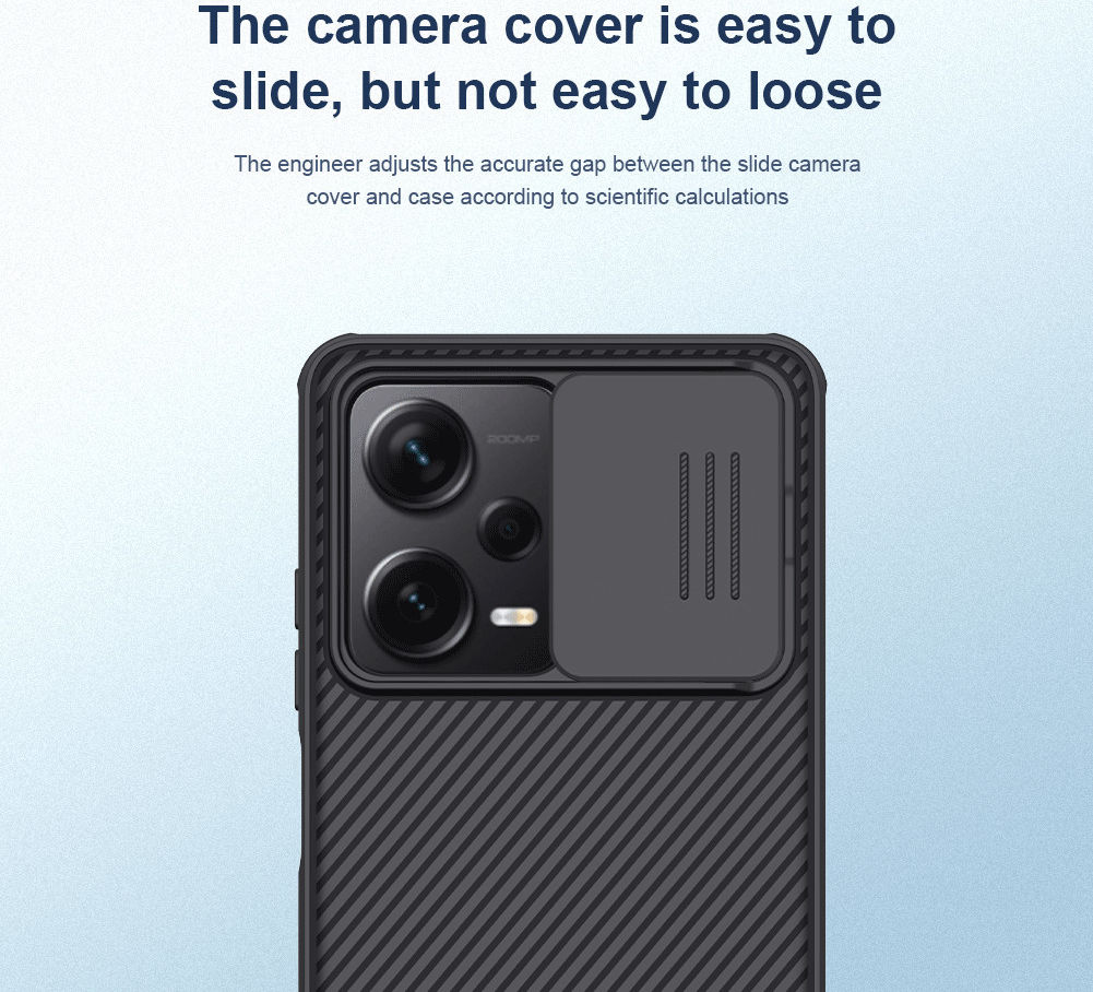 Nillkin CamShield Xiaomi Redmi Note 12 Pro Plus Hoesje Zwart afbeelding 13