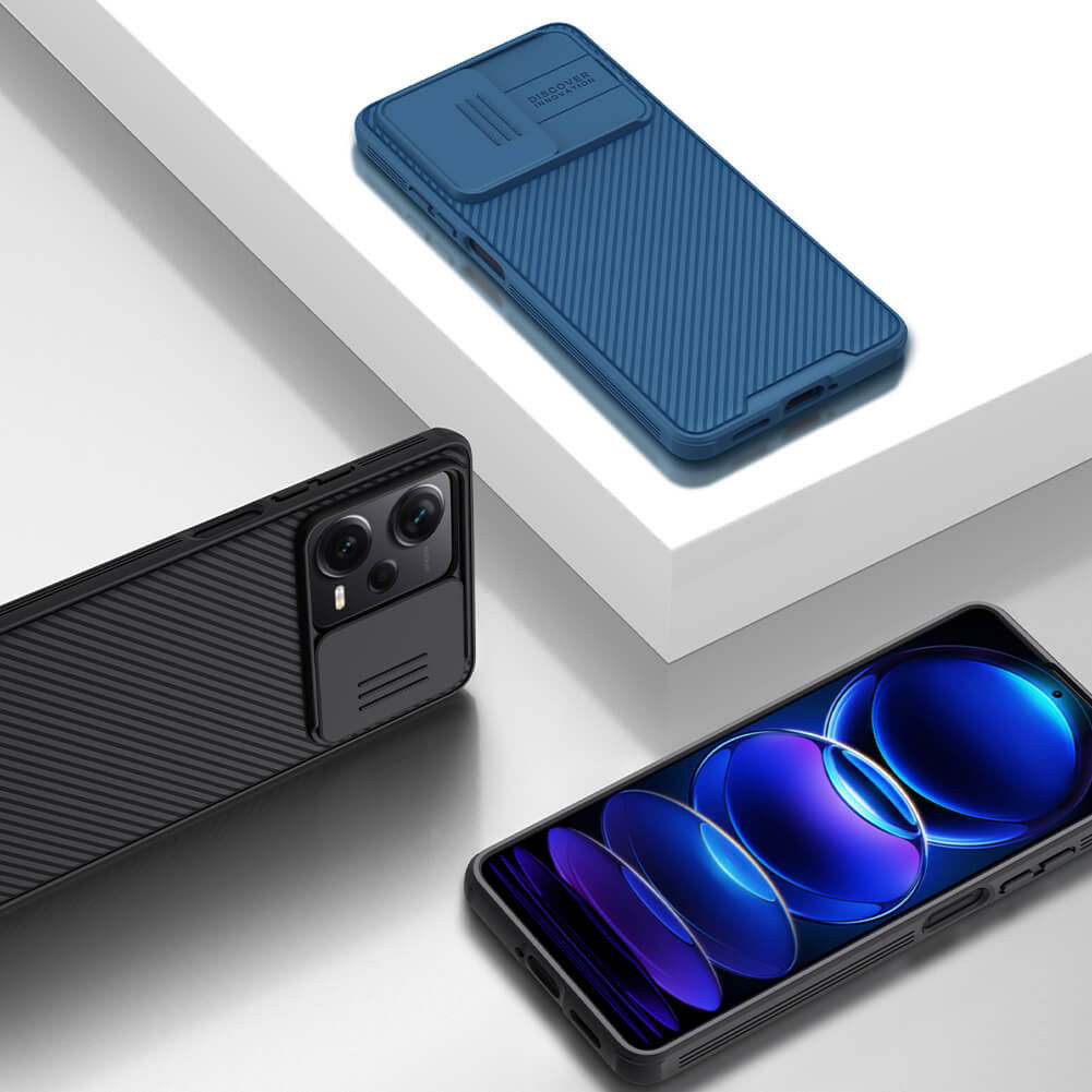Nillkin CamShield Xiaomi Redmi Note 12 Pro Plus Hoesje Zwart afbeelding 14