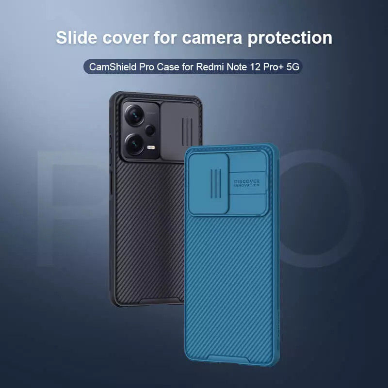 Nillkin CamShield Xiaomi Redmi Note 12 Pro Plus Hoesje Zwart afbeelding 6