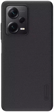Nillkin Frosted Shield Xiaomi Redmi Note 12 Pro Plus Hoesje Zwart