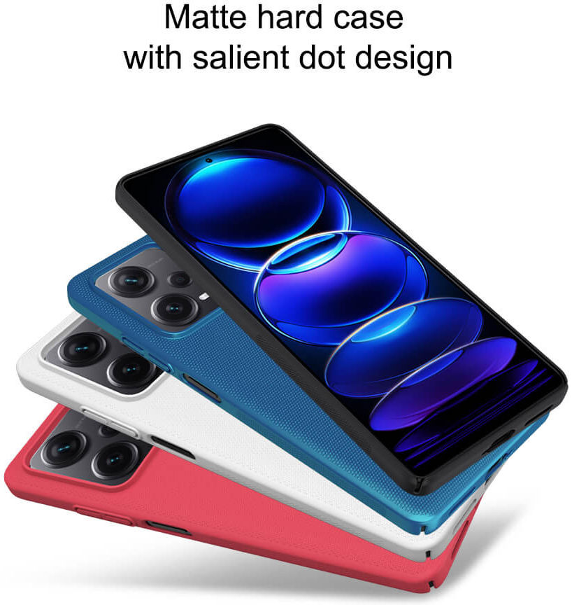 Nillkin Frosted Shield Xiaomi Redmi Note 12 Pro Plus Hoesje Zwart afbeelding 9
