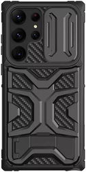 Nillkin Adventurer Samsung Galaxy S23 Ultra Hoesje Back Cover Zwart afbeelding