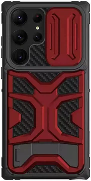 Nillkin Adventurer Samsung Galaxy S23 Ultra Hoesje Back Cover Rood