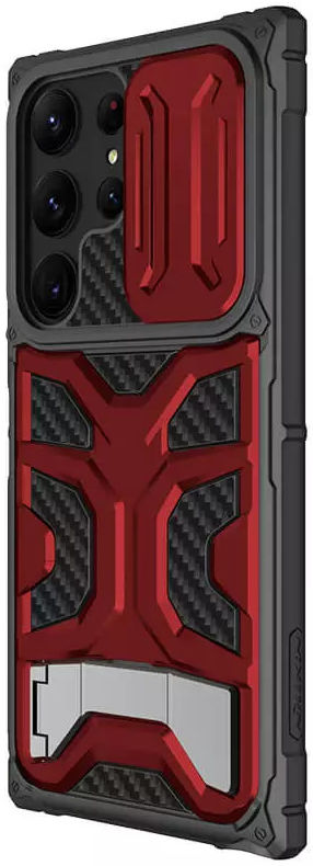 Nillkin Adventurer Samsung Galaxy S23 Ultra Hoesje Back Cover Rood afbeelding 12