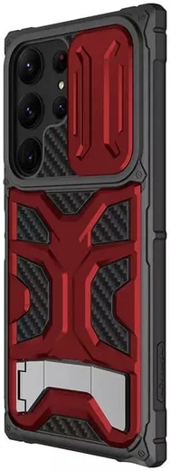 Nillkin Adventurer Samsung Galaxy S23 Ultra Hoesje Back Cover Rood afbeelding 12
