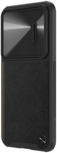 Nillkin Leather Samsung Galaxy S23 Hoesje met Camera Slider Zwart afbeelding 12