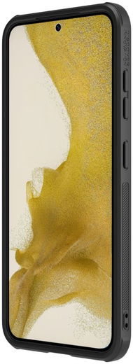 Nillkin Leather Samsung Galaxy S23 Hoesje met Camera Slider Zwart afbeelding 11