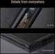 Nillkin Leather S Samsung Galaxy S23 Ultra Hoesje Camera Slider Zwart afbeelding 7