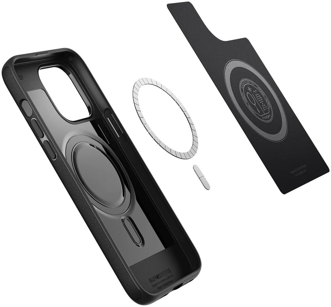 Spigen Mag Armor Apple iPhone 14 Pro Hoesje MagSafe Back Cover Zwart afbeelding 13
