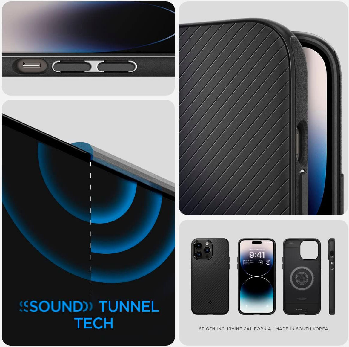 Spigen Mag Armor Apple iPhone 14 Pro Hoesje MagSafe Back Cover Zwart afbeelding 9