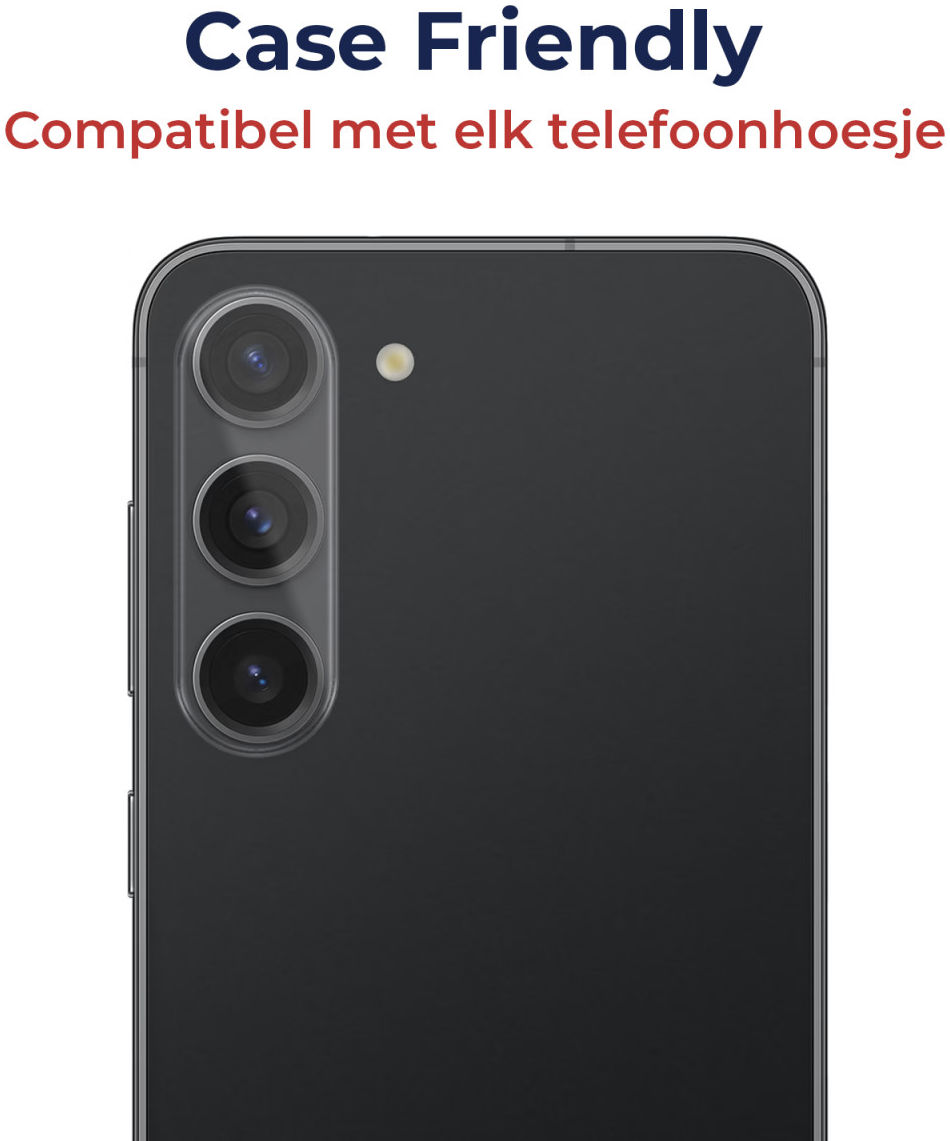 Rosso Samsung Galaxy S23 / S23 Plus Camera Lens Protector Transparant afbeelding 2
