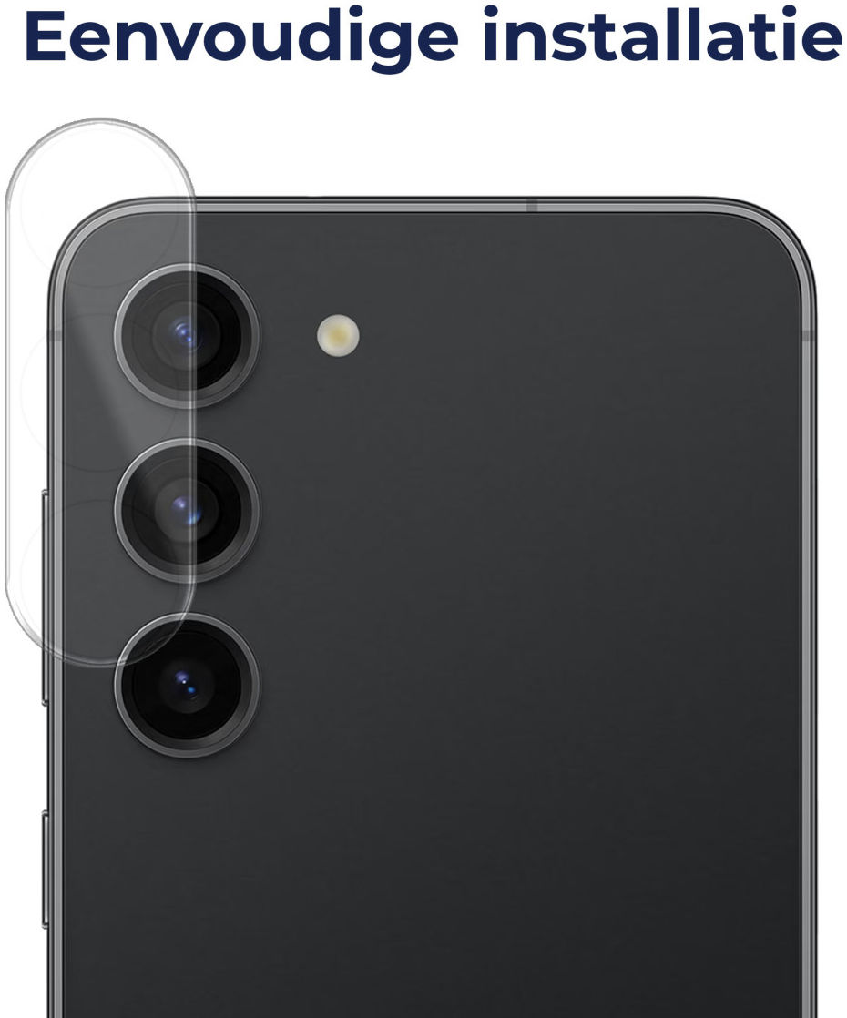 Rosso Samsung Galaxy S23 / S23 Plus Camera Lens Protector Transparant afbeelding 5