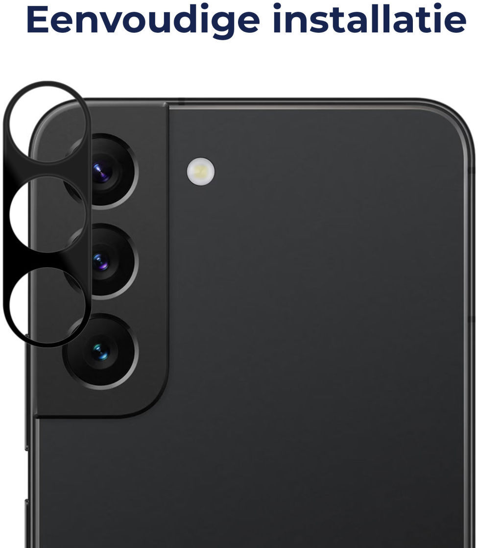 Rosso Samsung Galaxy S23 / S23 Plus Camera Lens Protector Zwart afbeelding 4