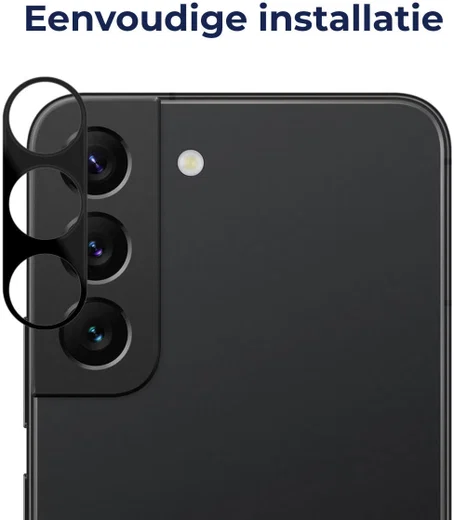 Rosso Samsung Galaxy S23 / S23 Plus Camera Lens Protector Zwart afbeelding 4
