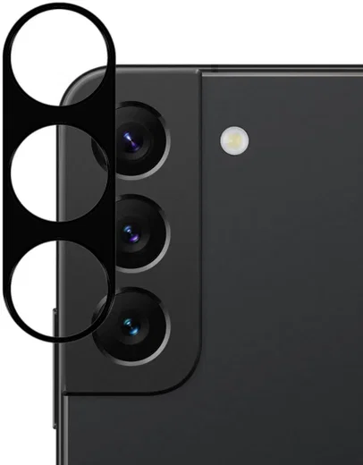 Rosso Samsung Galaxy S23 / S23 Plus Camera Lens Protector Zwart afbeelding 5