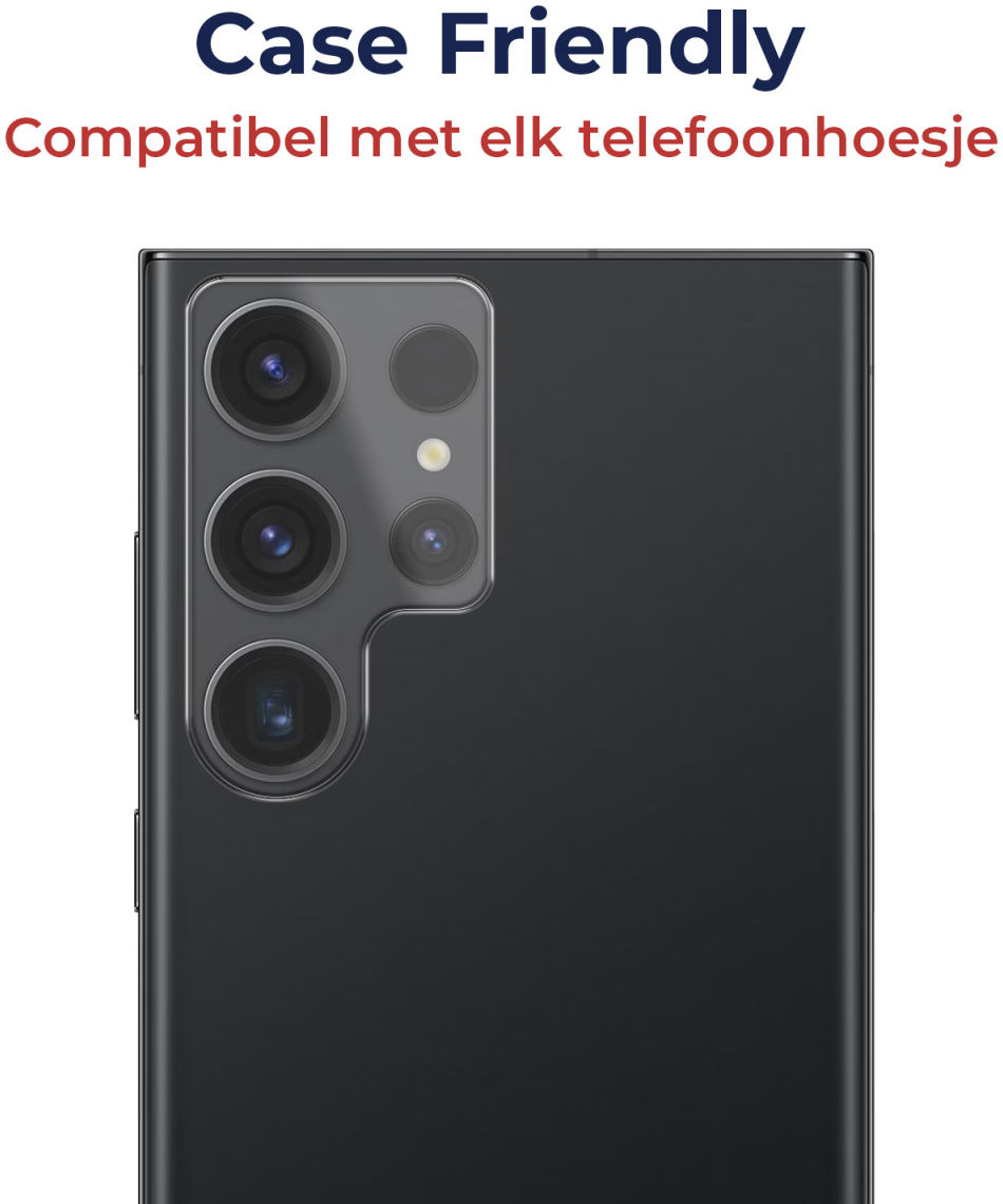 Rosso Samsung Galaxy S23 Ultra Camera Lens Protector Transparant afbeelding 2