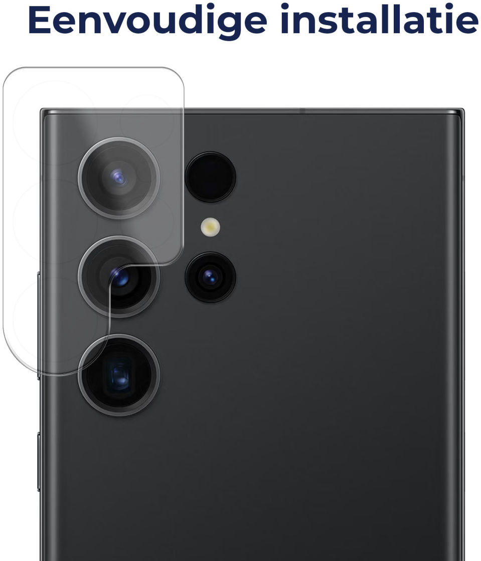 Rosso Samsung Galaxy S23 Ultra Camera Lens Protector Transparant afbeelding 5