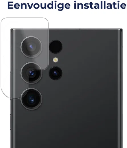 Rosso Samsung Galaxy S23 Ultra Camera Lens Protector Transparant afbeelding 5