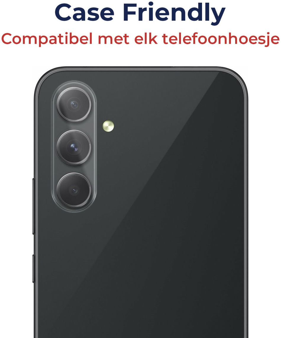 Rosso Samsung Galaxy A54 Camera Lens Protector Transparant afbeelding 2