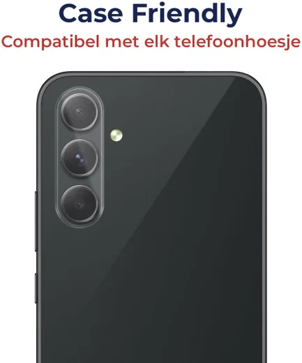 Rosso Samsung Galaxy A54 Camera Lens Protector Transparant afbeelding 2