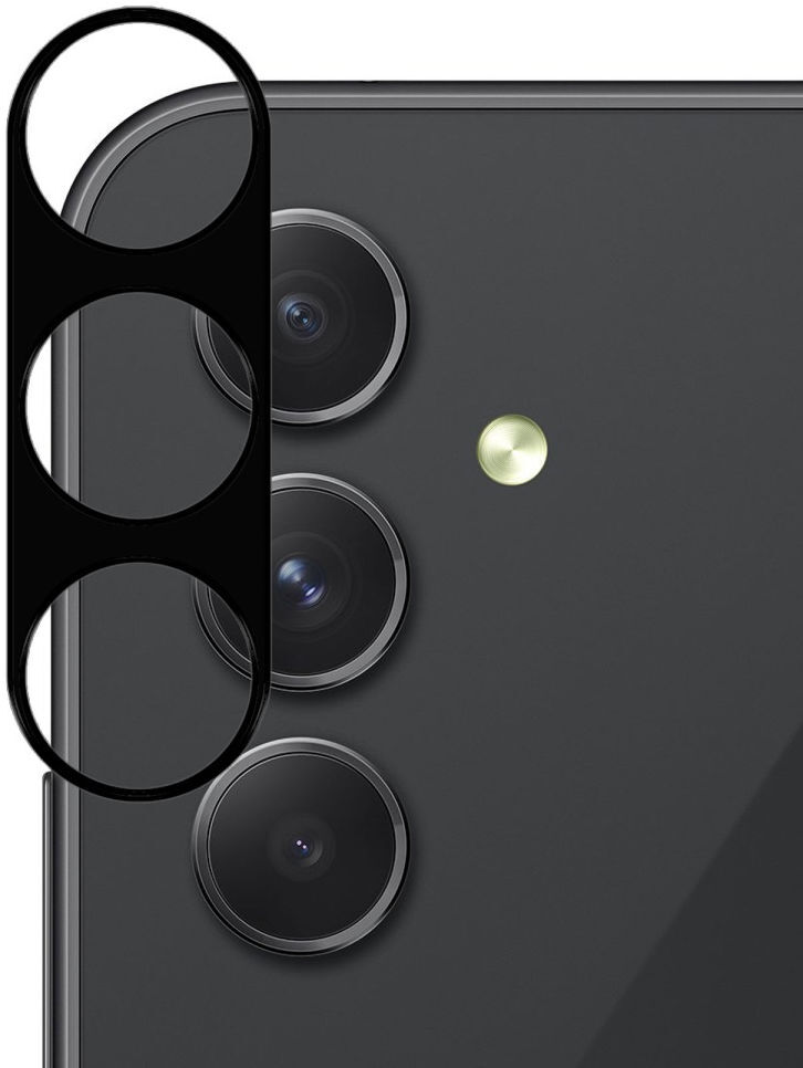 Rosso Samsung Galaxy A54 Camera Lens Protector Zwart afbeelding 4