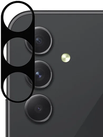 Rosso Samsung Galaxy A54 Camera Lens Protector Zwart afbeelding 4